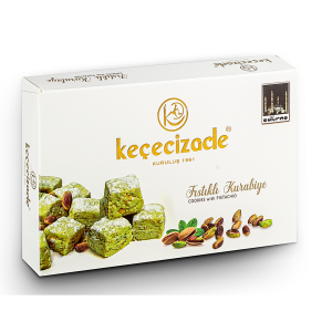 Keçecizade Kare Fıstıklı Kurabiye 250GR