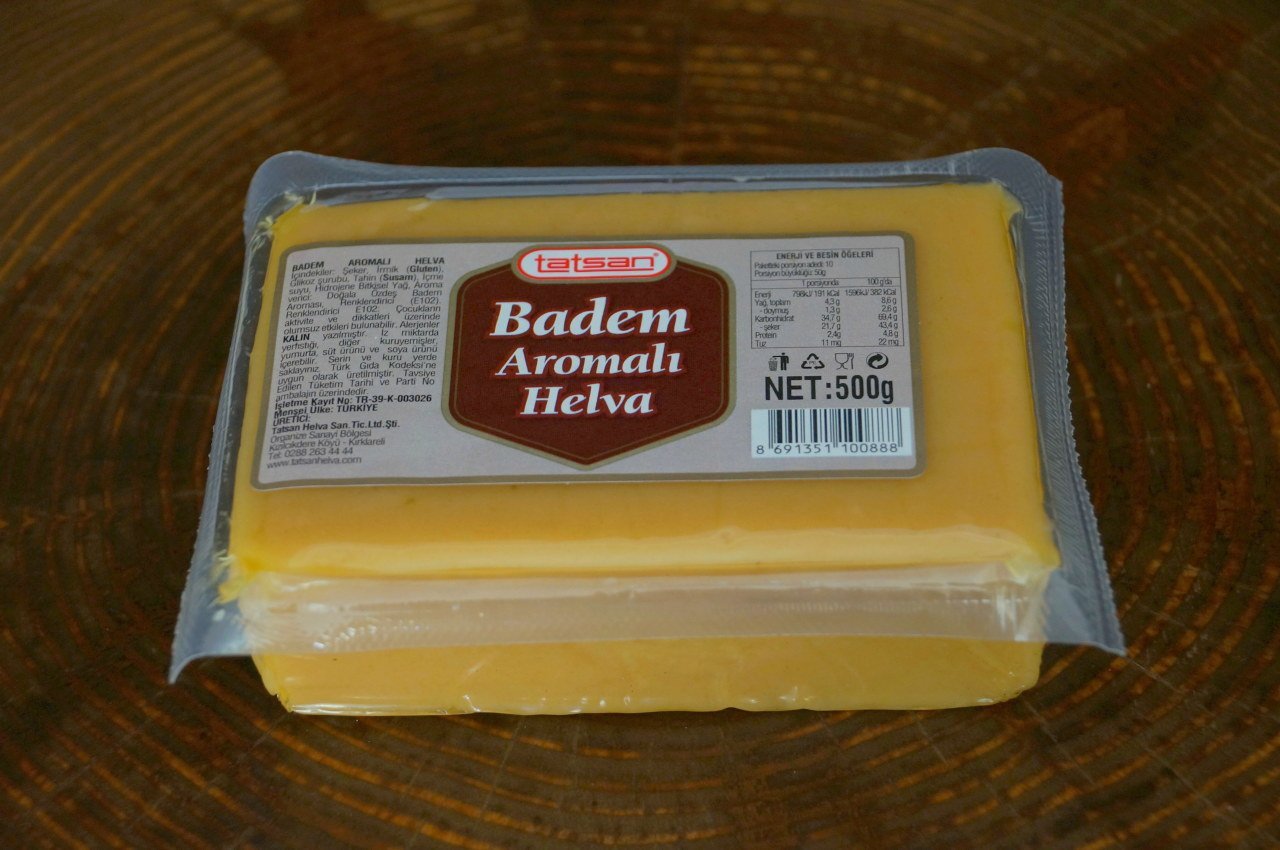 Tatsan Badem Aromalı Helva 500GR